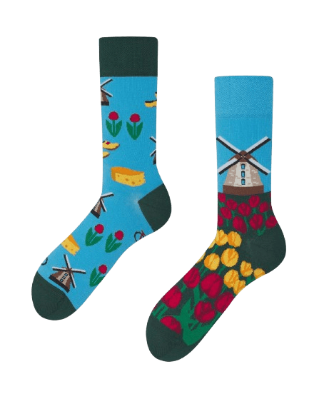 Many Mornings - Sokken - Dutch Tulips - 39-42