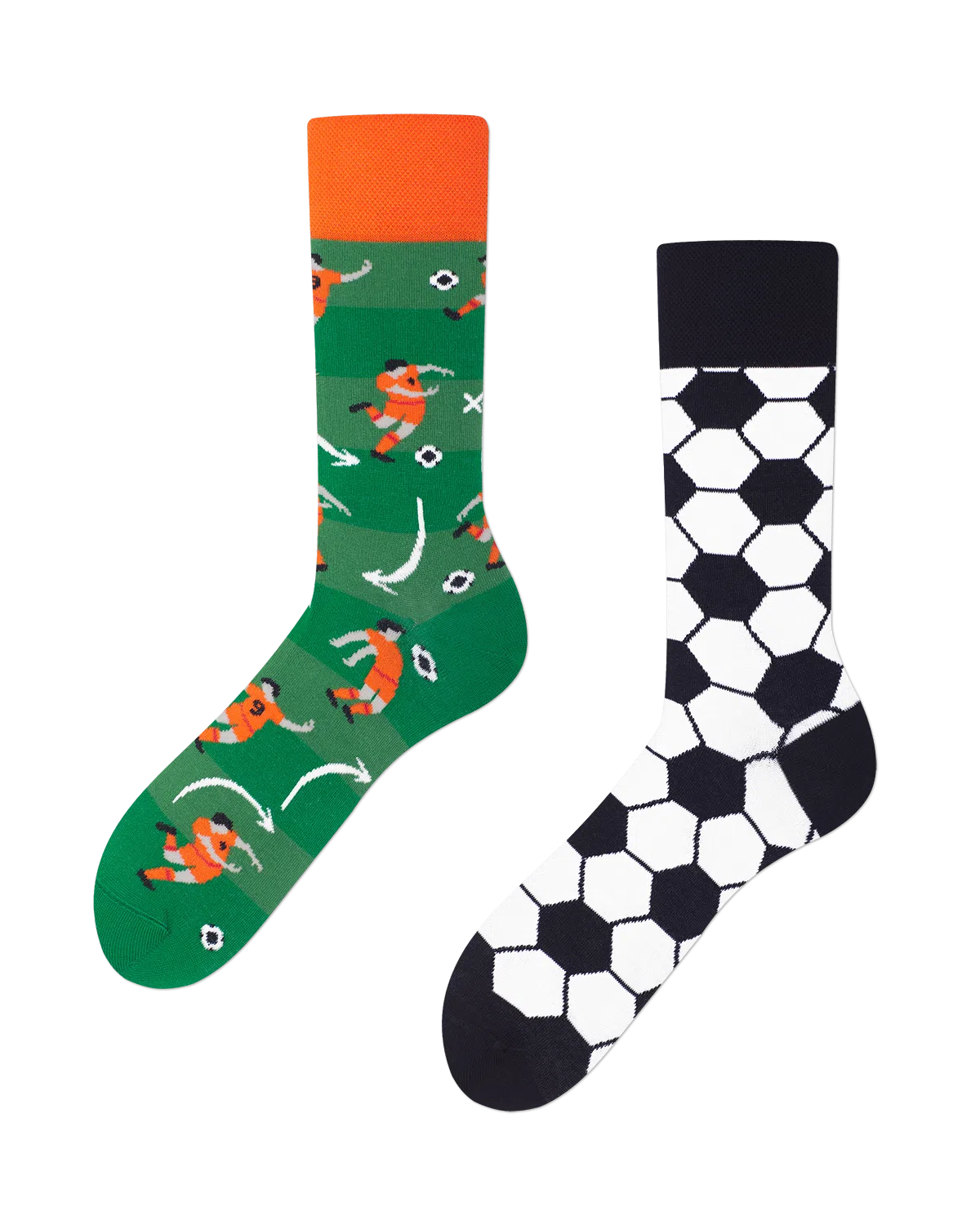 Many Mornings - Sokken - Footbal Fan Oranje - 35-38