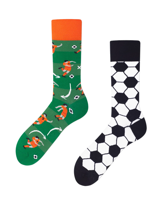 Many Mornings - Sokken - Footbal Fan Oranje - 35-38