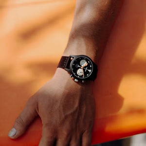 Triwa-Ocean Timer Black