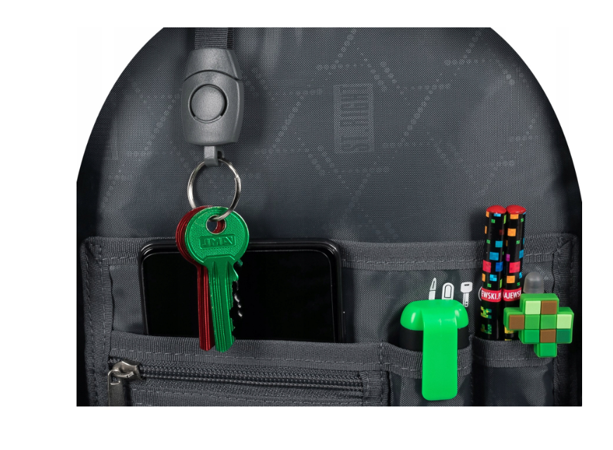 St.Right-rugzak-schooltas-15"-voetbal-39x27x17cm-20 liter-Neon