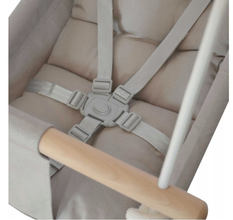 Madej-kinderschommel - babyschommel - wieg - schommelstoel - grijs - schommel