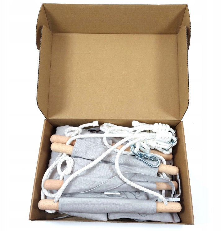 Madej-babyschommel - schommelstoel - grijs - schommel