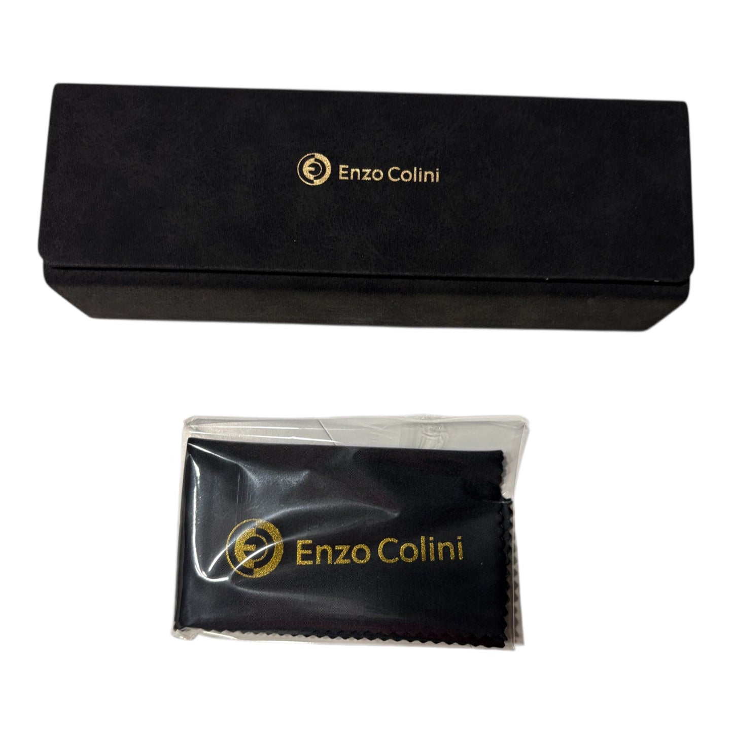 Zonnebril-Enzo Colini-Dames-Goud en roze-Etui en doekje GRATIS