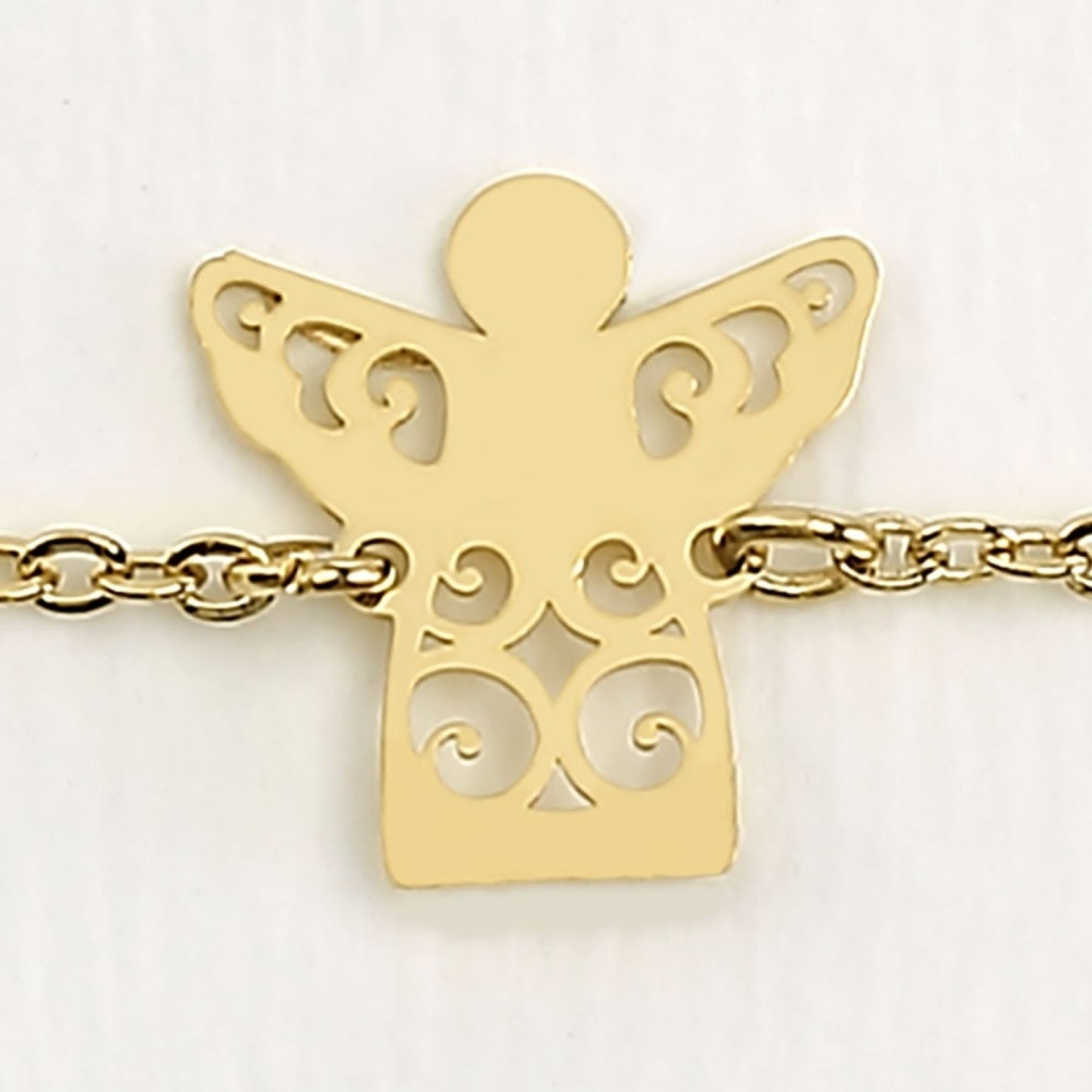 Crystals by HCA-Classic-Armband-Verguld-Beschermengel