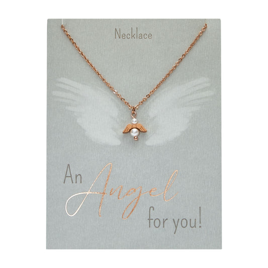 Crystals by HCA-Ketting-An angel for you-Roségoud