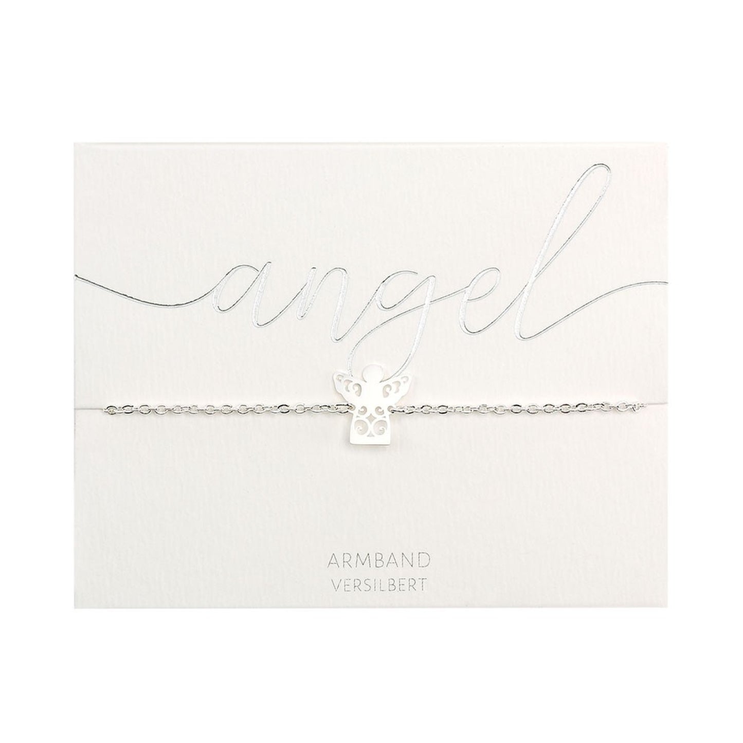 Crystals by HCA-Classic-Armband - Verzilverd - Beschermengel