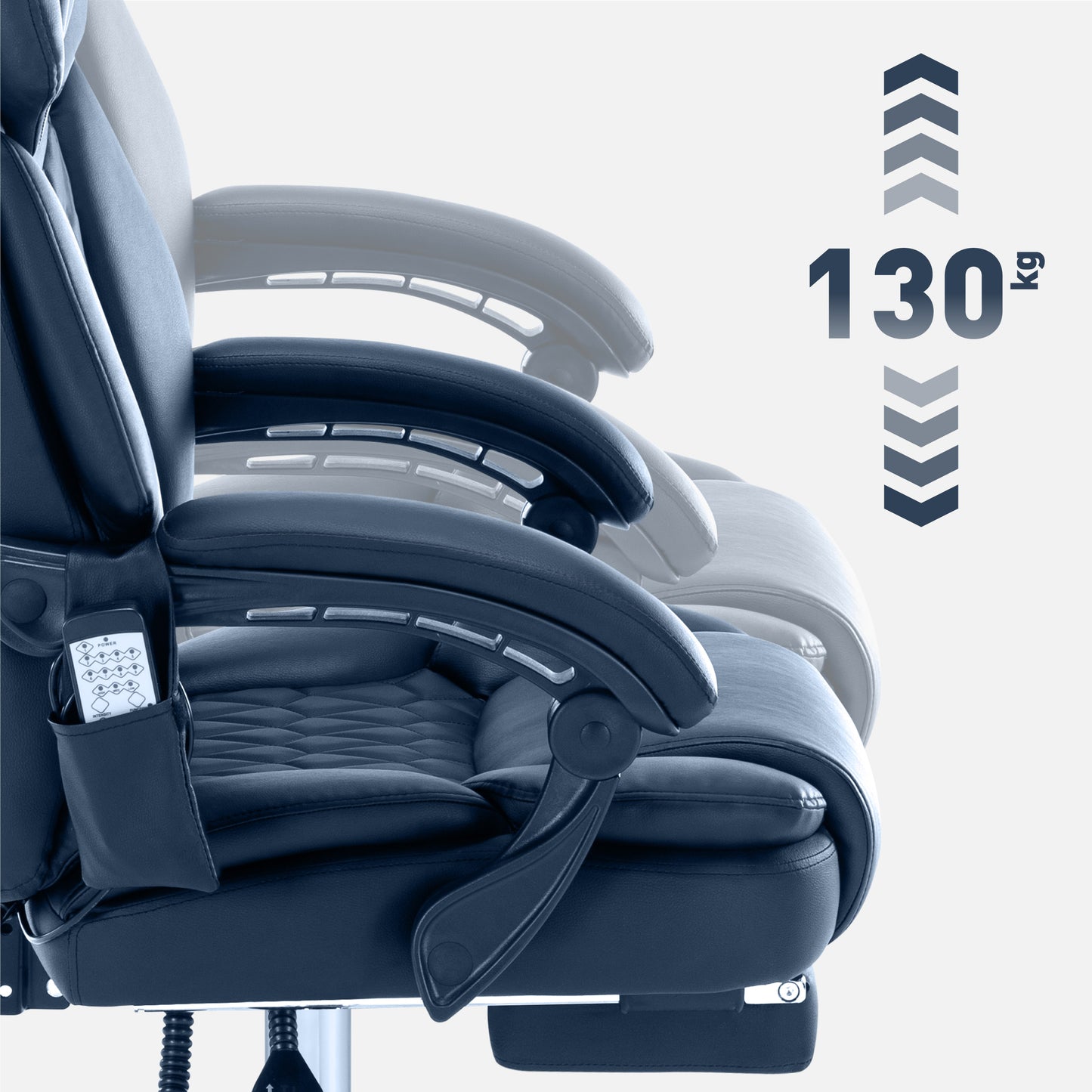 Mark Adler - Boss 6.0 Black - Bureaustoel met massage (alleen online beschikbaar)