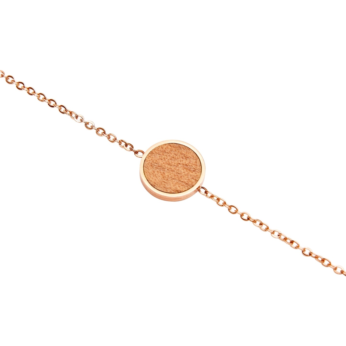 Crystals by HCA-Armband-Piece of Life-Roségoud-Cirkel