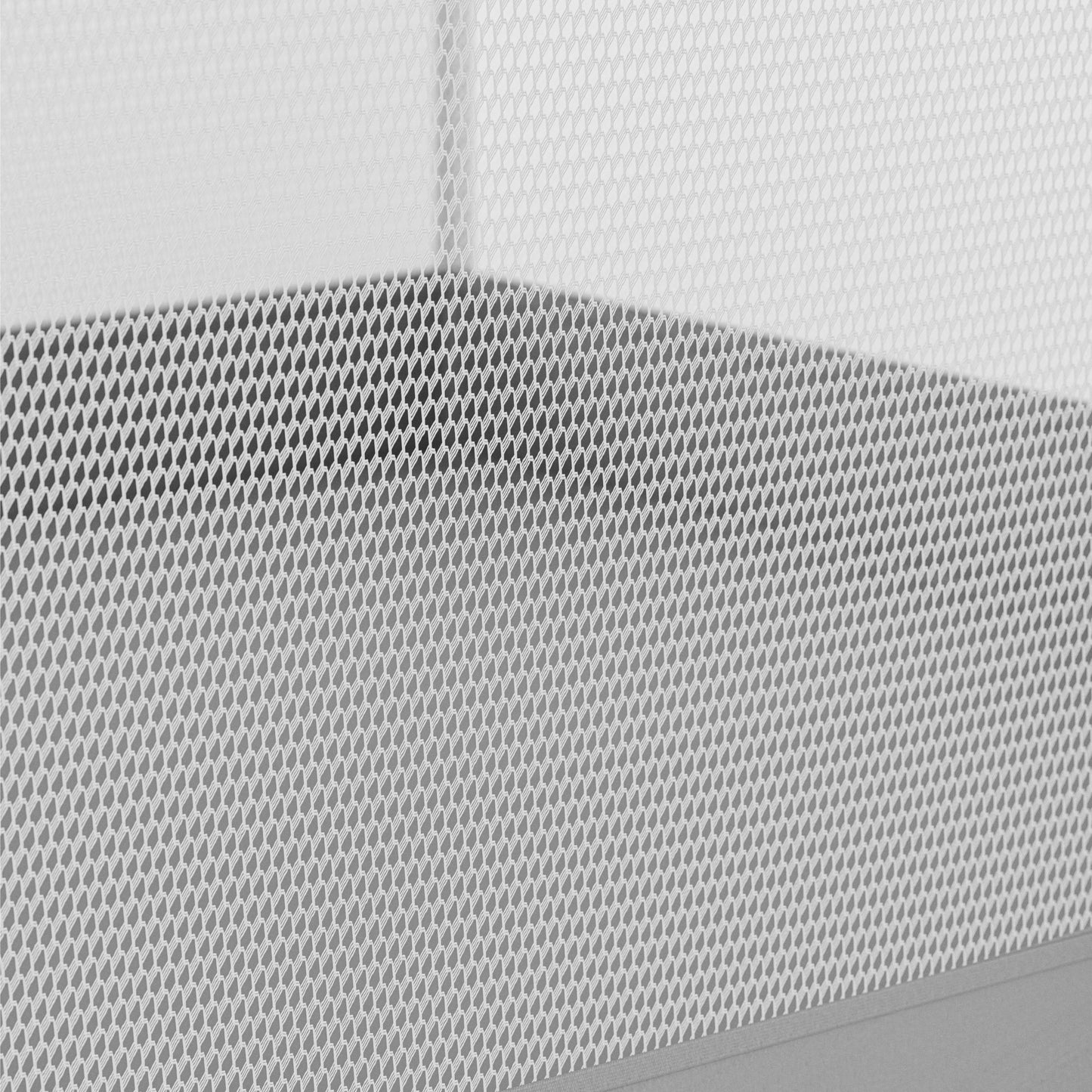 Tulano - Cozy 28 - babybox - kinderbox – 180x200 cm – voor binnen en buiten – grijs/wit – ademend gaas – EN71-gecertificeerd – 6 tot 36 maanden