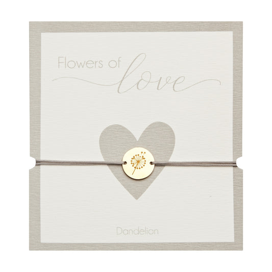 Crystals by HCA-Armband-Flowers of Love-Verguld-Paardenbloem