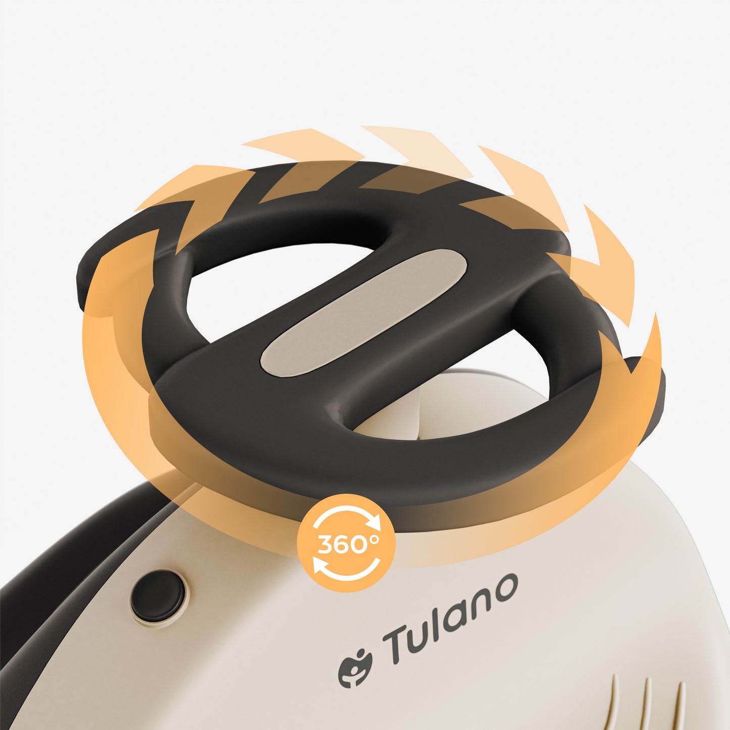 Tulano-Focus 35-Loopauto-Gravitatie/zwaartekrachtrijder-tot 100 kg-Beige (alleen online)