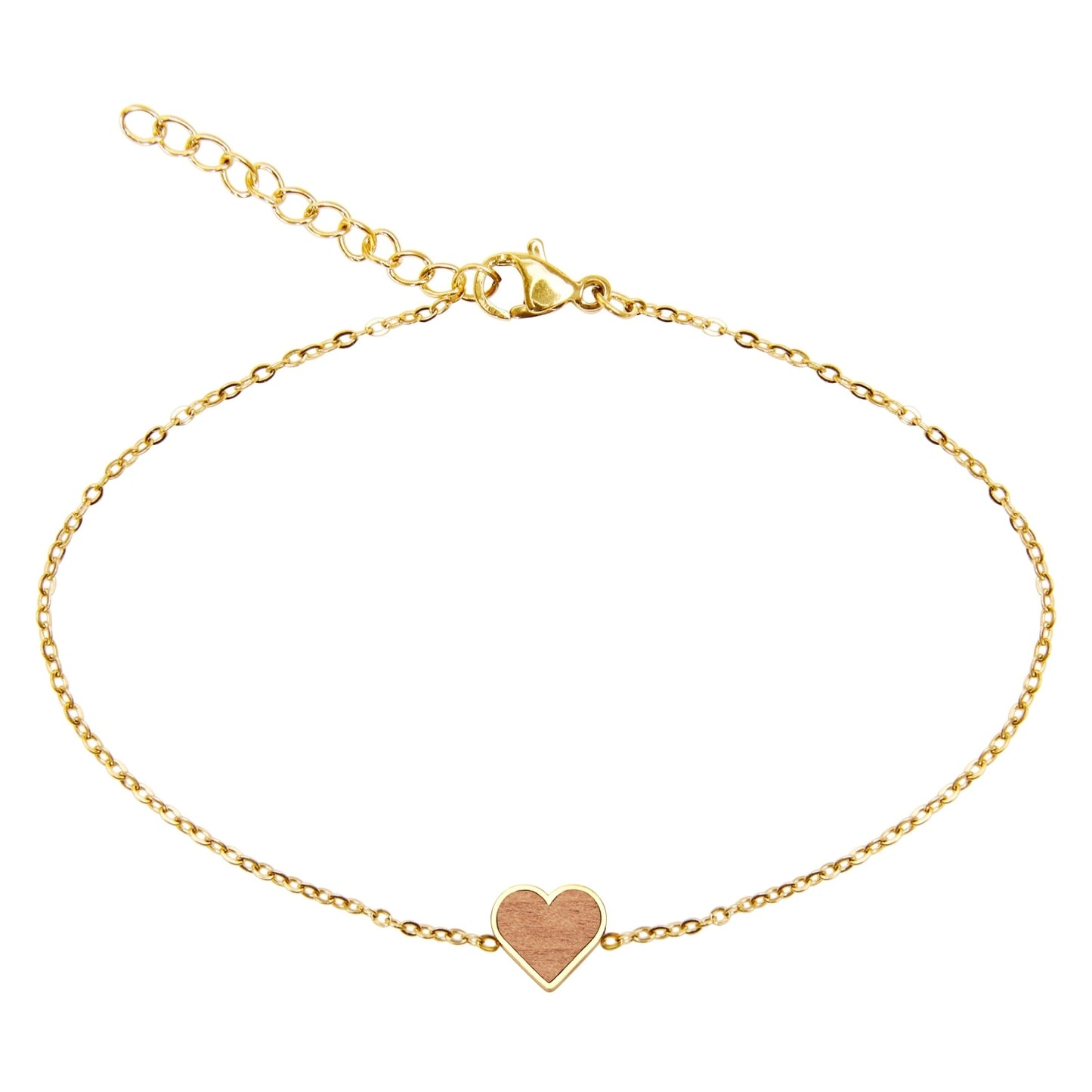 Crystals by HCA-Armband-Piece of Life-Verguld-Hart