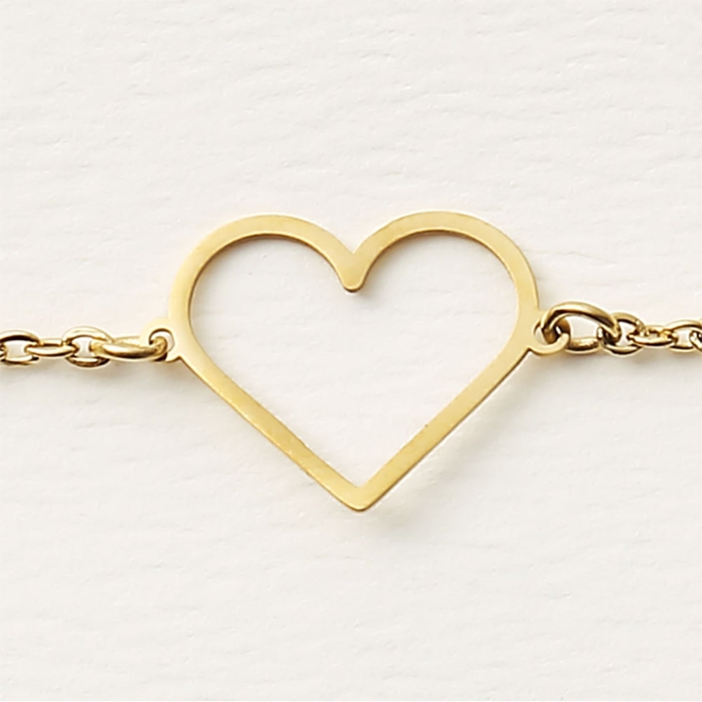 Crystals by HCA-Classic-Armband - Verguld - Hart