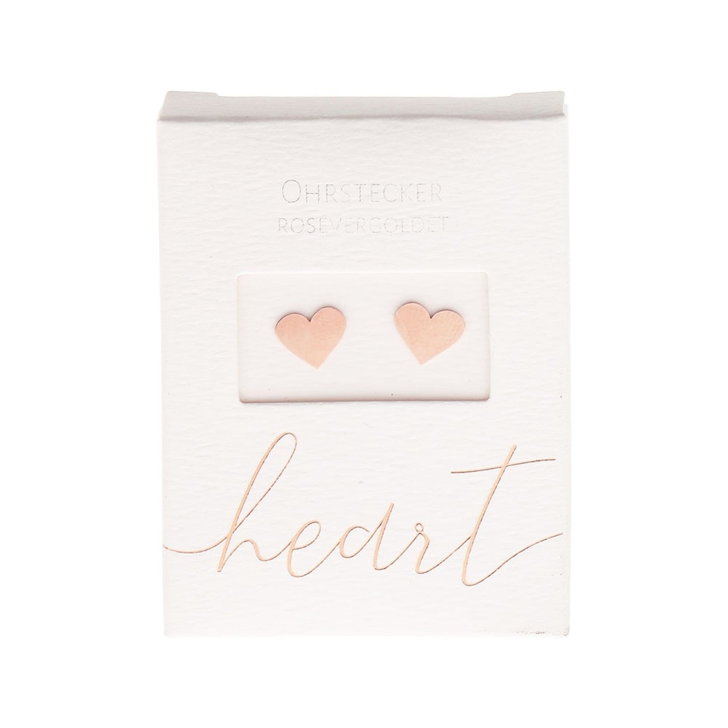 Crystals by HCA-Classic-Oorbellen-Roségoud-Hart