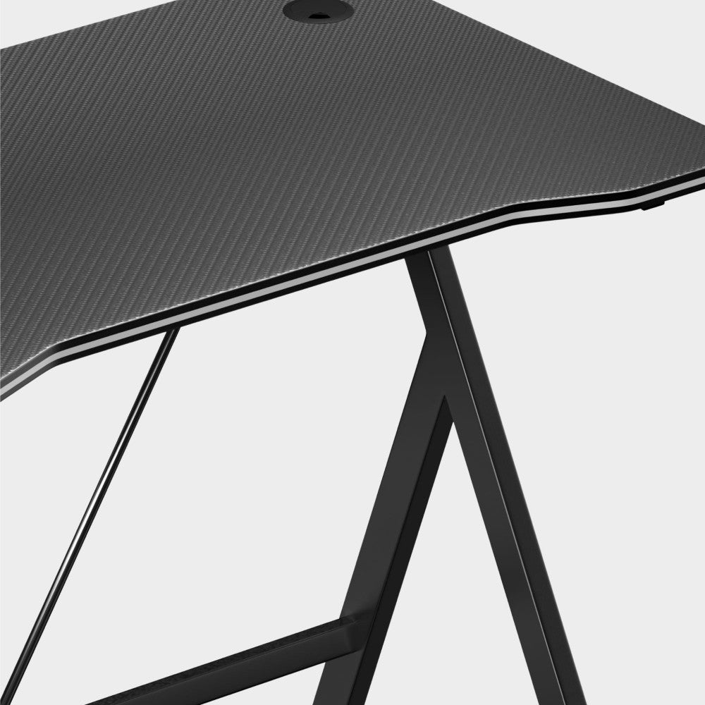 Huzaro-Hero 1.4-Bureau-Gaming-100x50 cm-Zwart-Carbon flex (levertijd op aanvraag)
