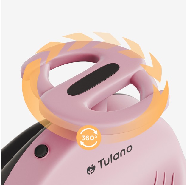 Tulano-Focus 35-Loopauto-Gravitatie/zwaartekrachtrijder-tot 100 kg-Roze (alleen online)