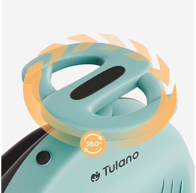 Tulano-Focus 35-Loopauto-Gravitatie/zwaartekrachtrijder-tot 100 kg-Blauw (alleen online)