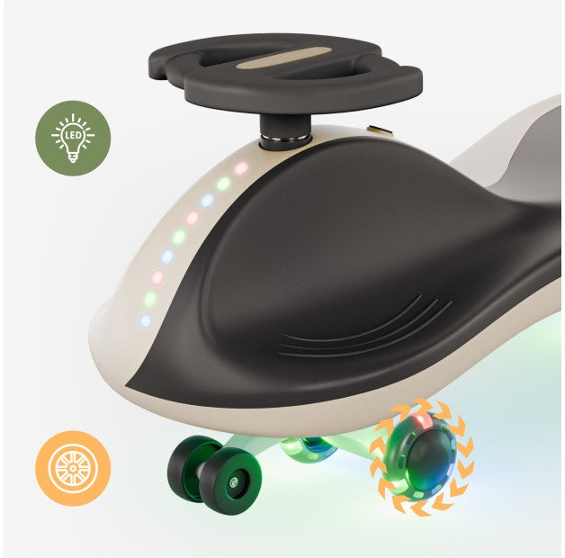 Tulano-Focus 35-Loopauto-Gravitatie/zwaartekrachtrijder-tot 100 kg-Beige (alleen online)