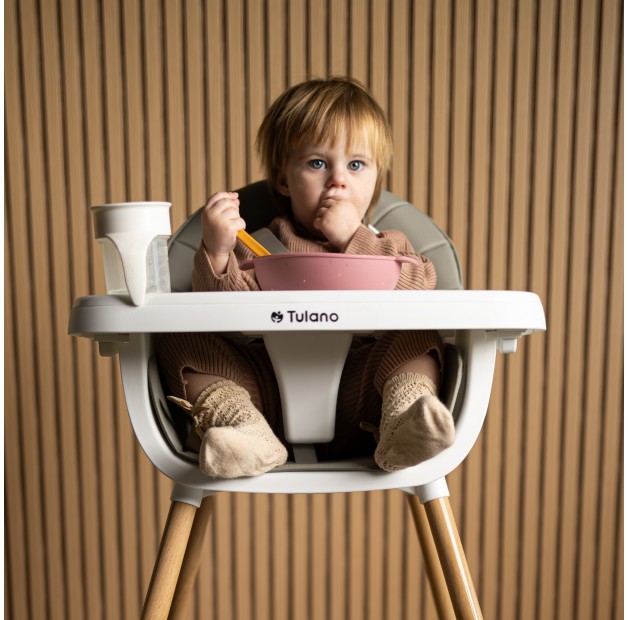 Tulano - Morsel - kinderstoel - grijs