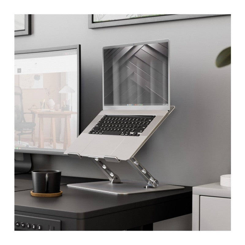 Mark Adler Stand 2.5 – Aluminium Laptopstandaard | Verstelbare Hoogte & Hoek | Voor Laptops 11"–17" (alleen online verkrijgbaar)