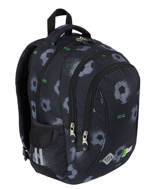 St.Right-rugzak-schooltas-15"-voetbal-39x27x17cm-20 liter-Pixel