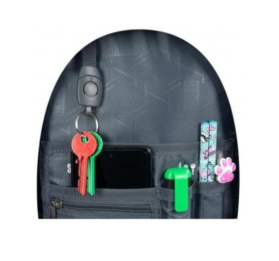 St.Right-rugzak-schooltas-15"-voetbal-39x27x17cm-20 liter-Pixel