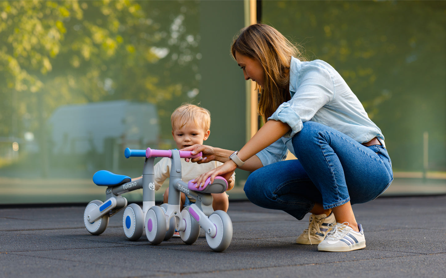 Tulano - loopfiets - Scout 20 - blauw