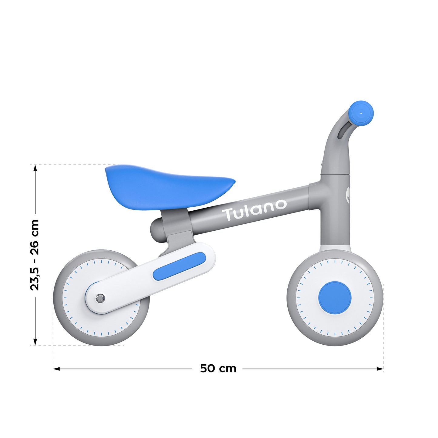 Tulano - loopfiets - Scout 20 - blauw