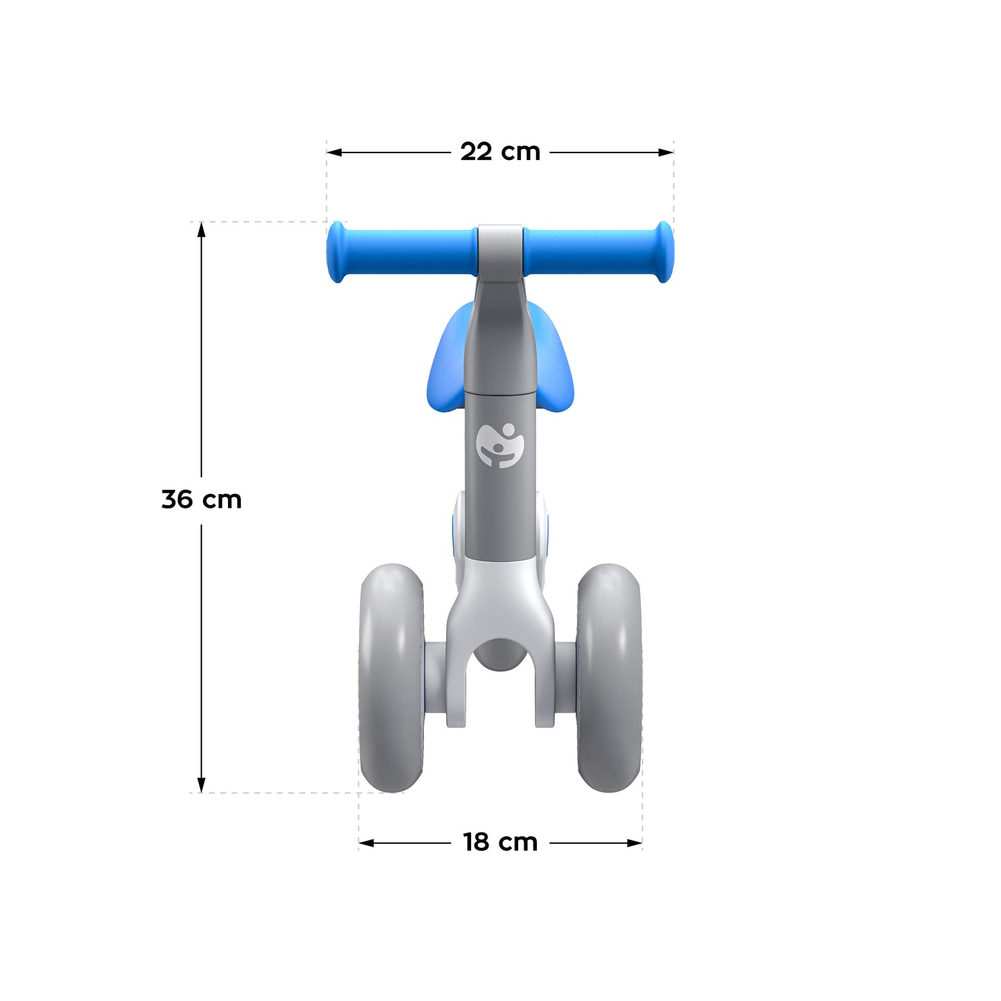 Tulano - loopfiets - Scout 20 - blauw