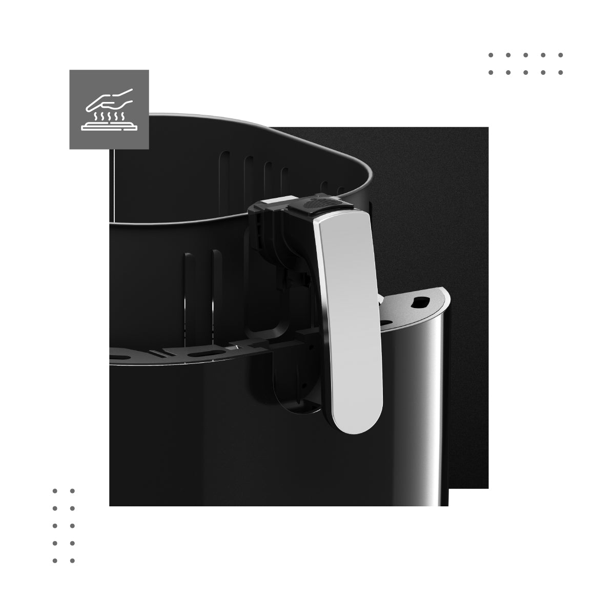 VERTENZ Taste 70 AIRFRYER SMART vetvrije friteuse Kom 7,7 l