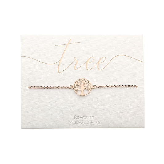 Crystals by HCA-Classic-Armband - Verguld - Levensboom