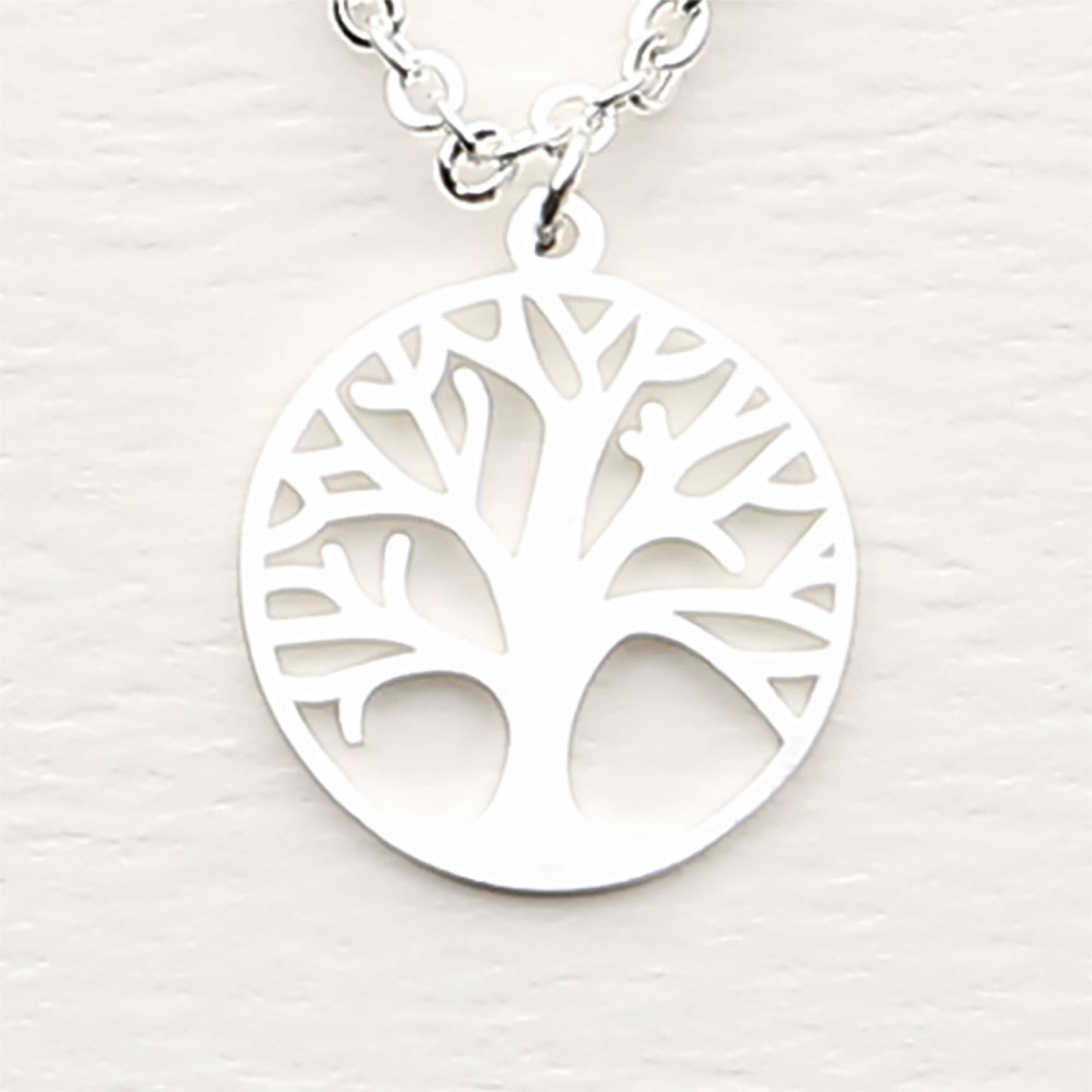 Crystals by HCA-Classic-Ketting-Verzilverd-Levensboom