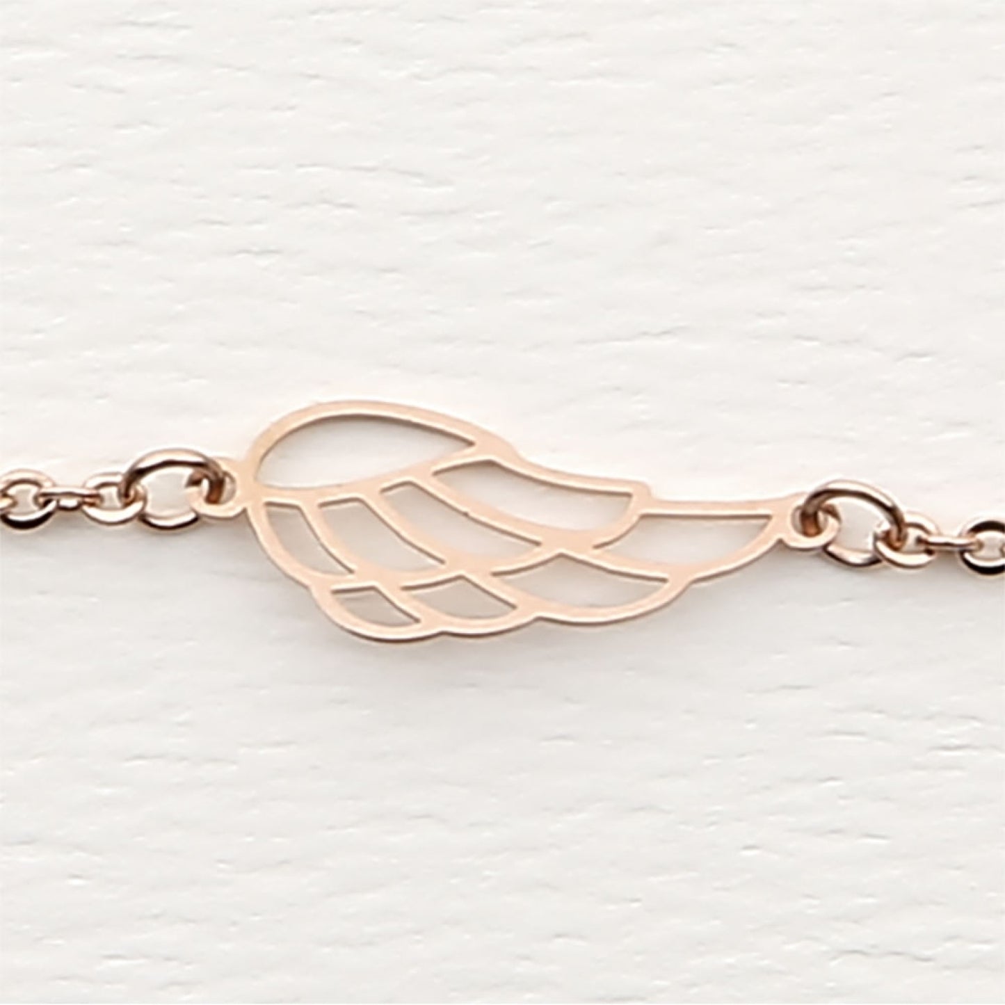 Crystals by HCA-Classic-Armband - Roségoud - Engelenvleugel