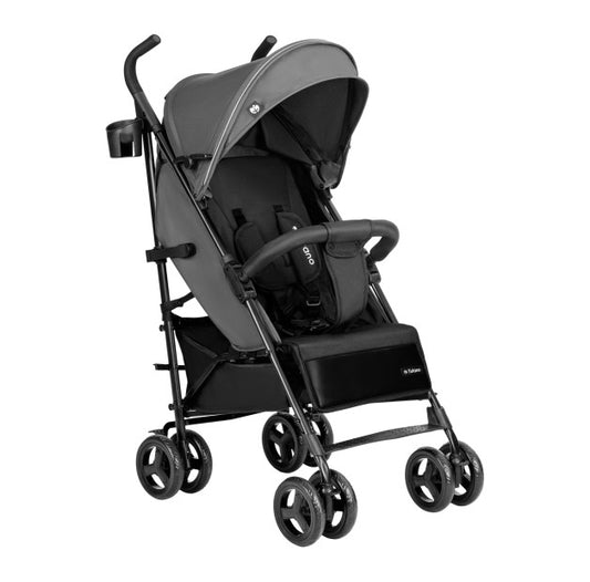 Tulano-Buggy-Davos 35-Vanaf 6 maanden-Tot 22 kg-Grijs/zwart